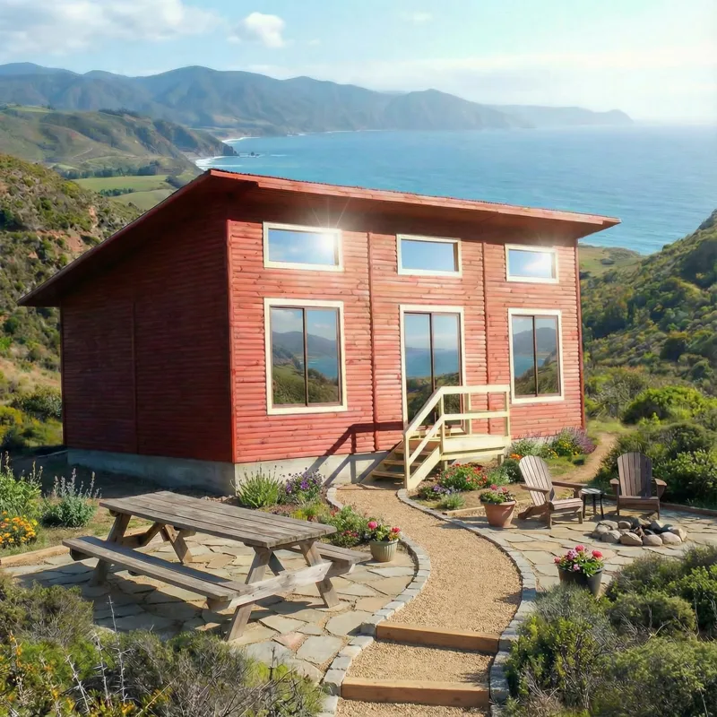 Casa prefabricada 54m² un agua línea 2026